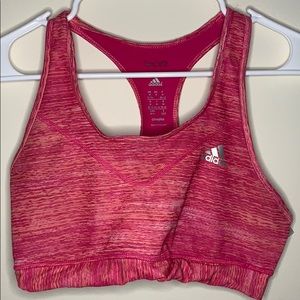 Pink ADIDAS sports bra